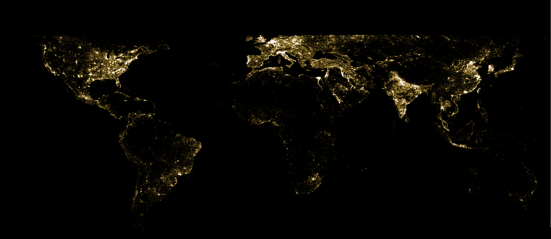 Nighttime Light Satellite Imagery